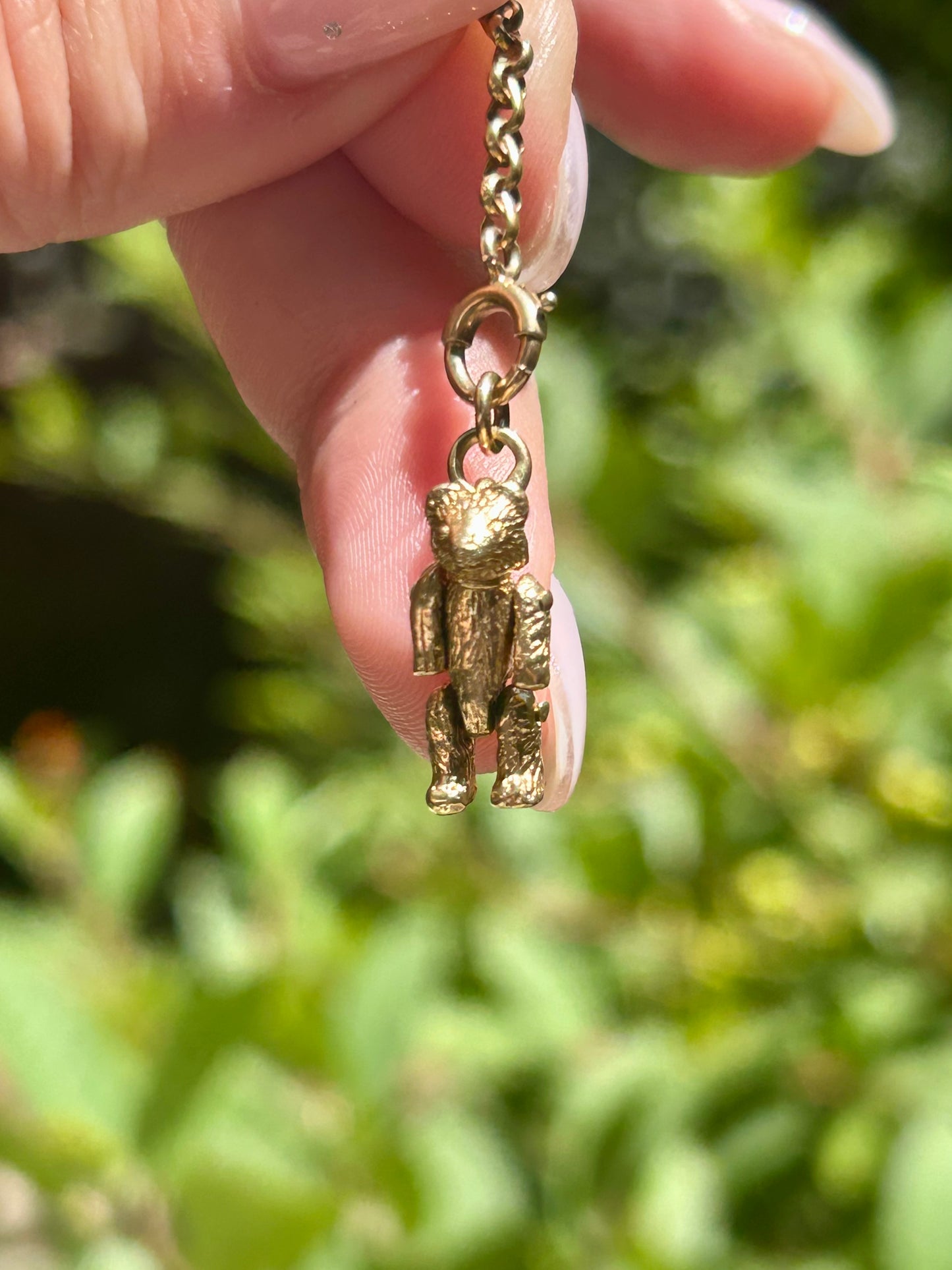 Vintage 14k Articulating Bear