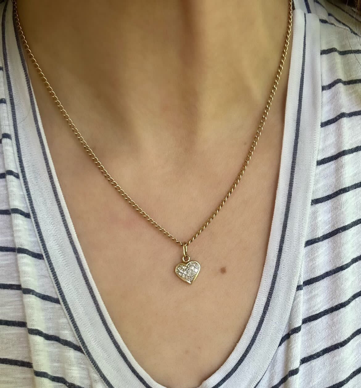 Vintage 14k Curb Chain