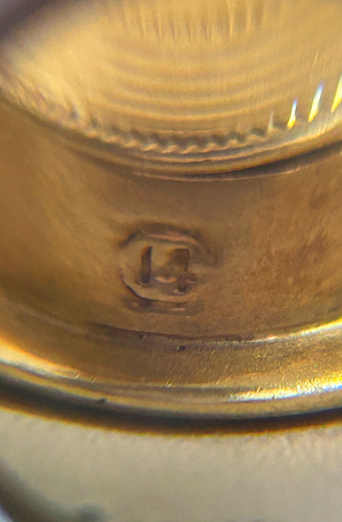 Antique 14k Pill Box with Latch
