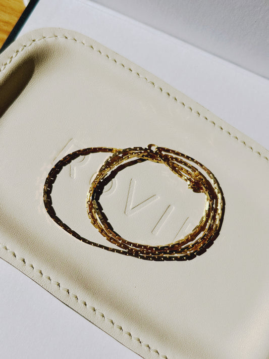 Vintage 14k Tight Biker Link Chain - 20.25”