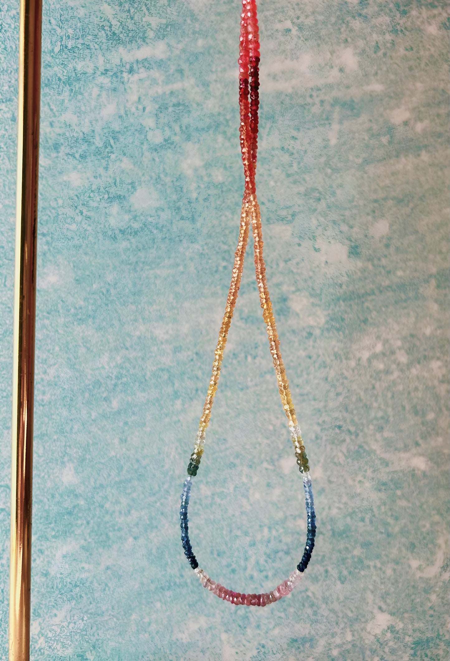 Rainbow Sapphire Necklace