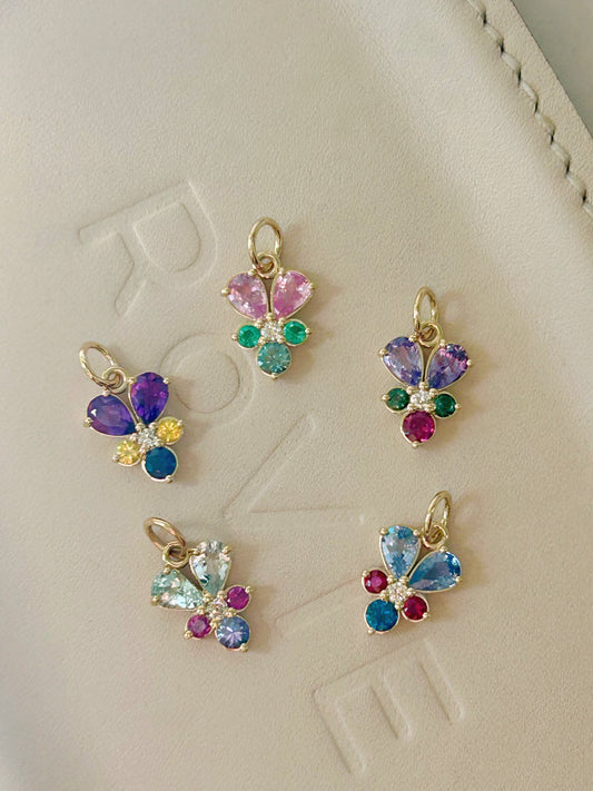 Rovie Made: Pense à Toi Pansy Charms - READY TO SHIP