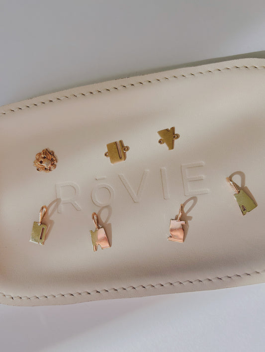 Antique Art Deco Initial Charm Conversions