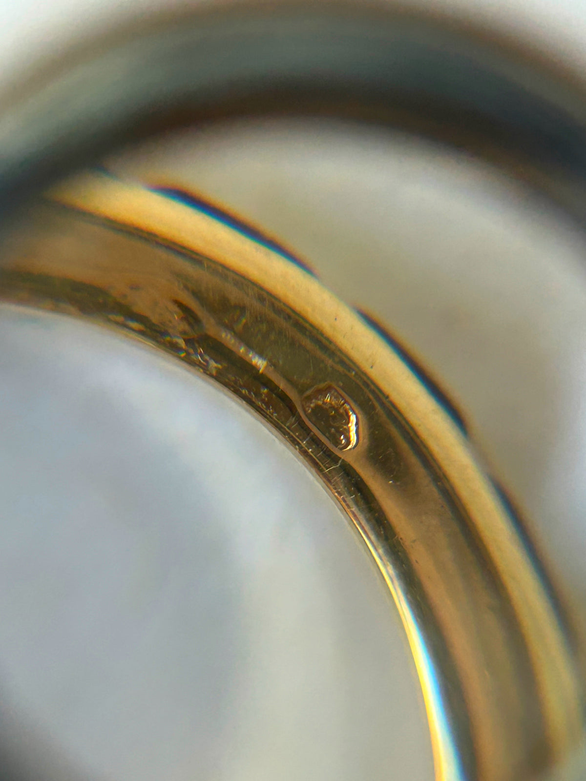 Antique 18k French Baguette Cut Onyx Eternity Band - Sz 5