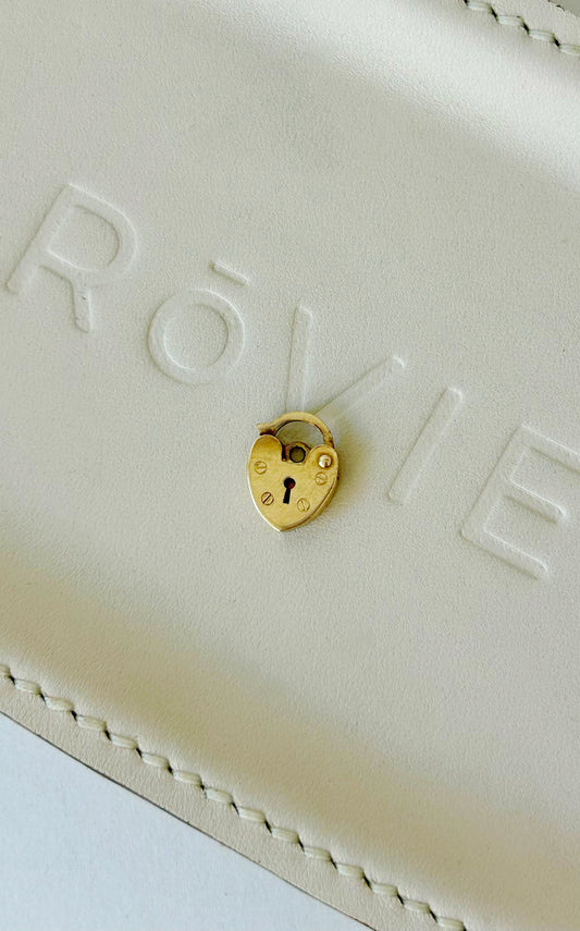 Vintage 9k British Heart Lock