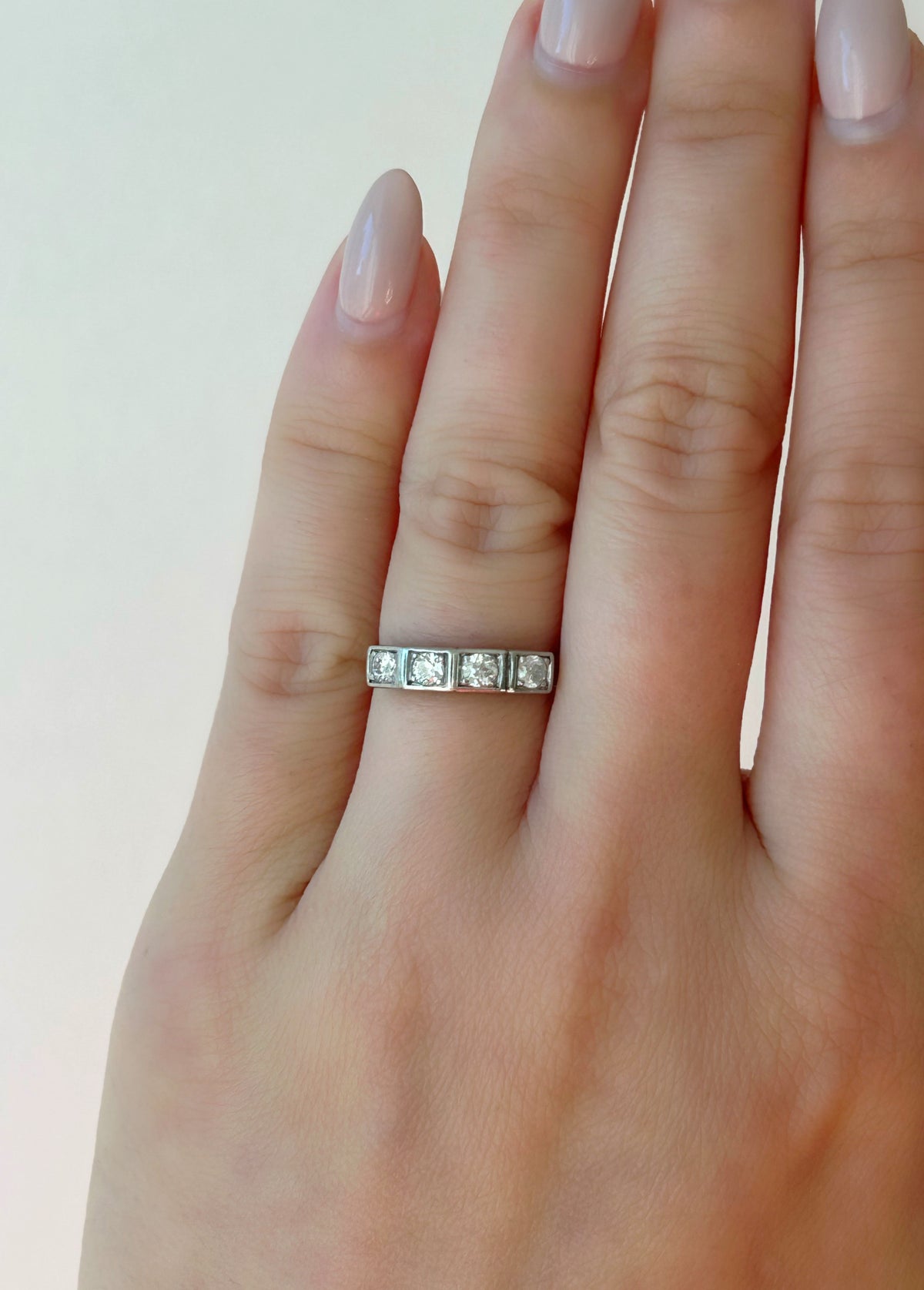 1940's 14k OEC Diamond Ring - Sz 5.25