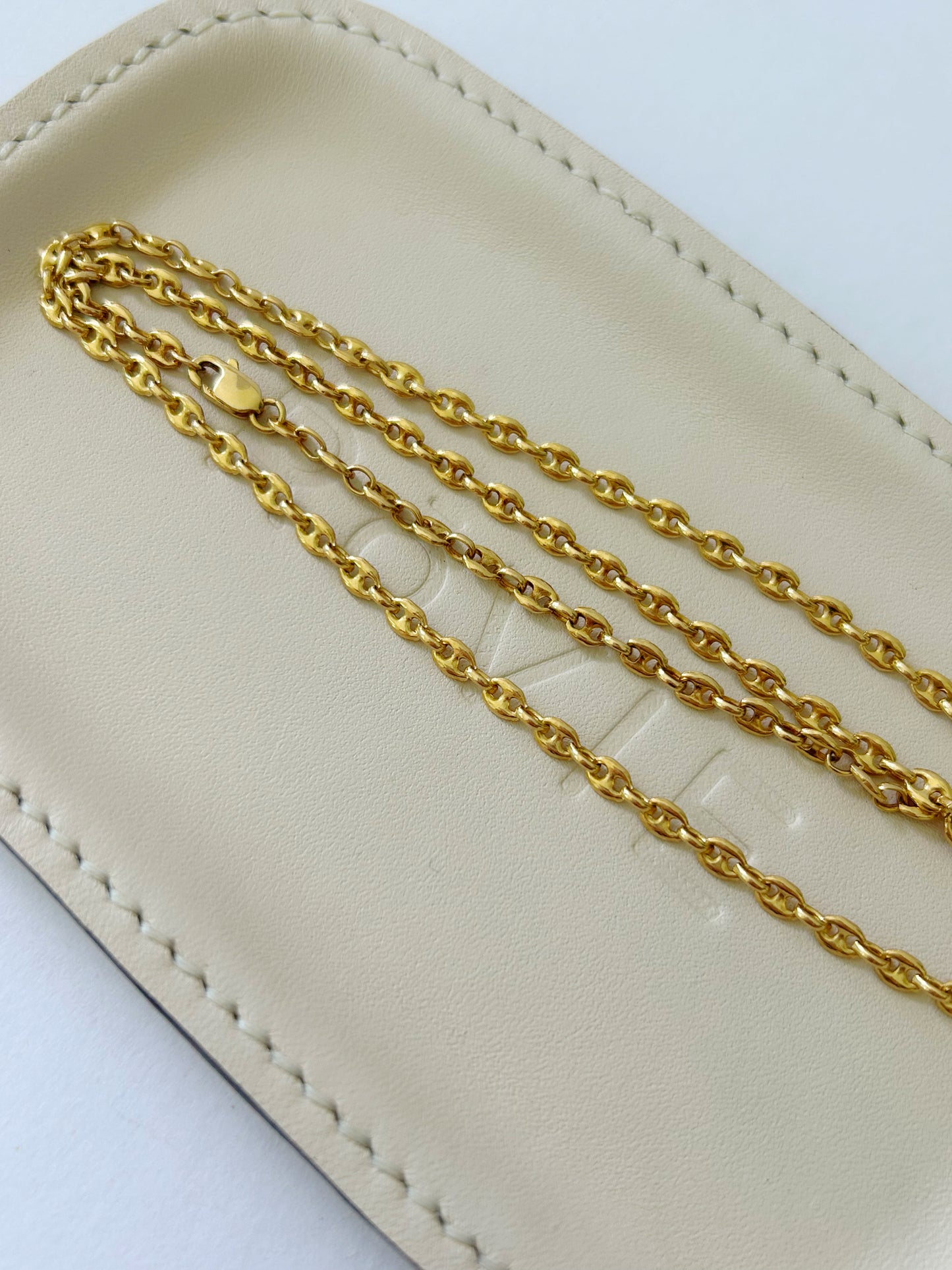 Vintage 14k Mini Puffy Mariner - 20.25" Long