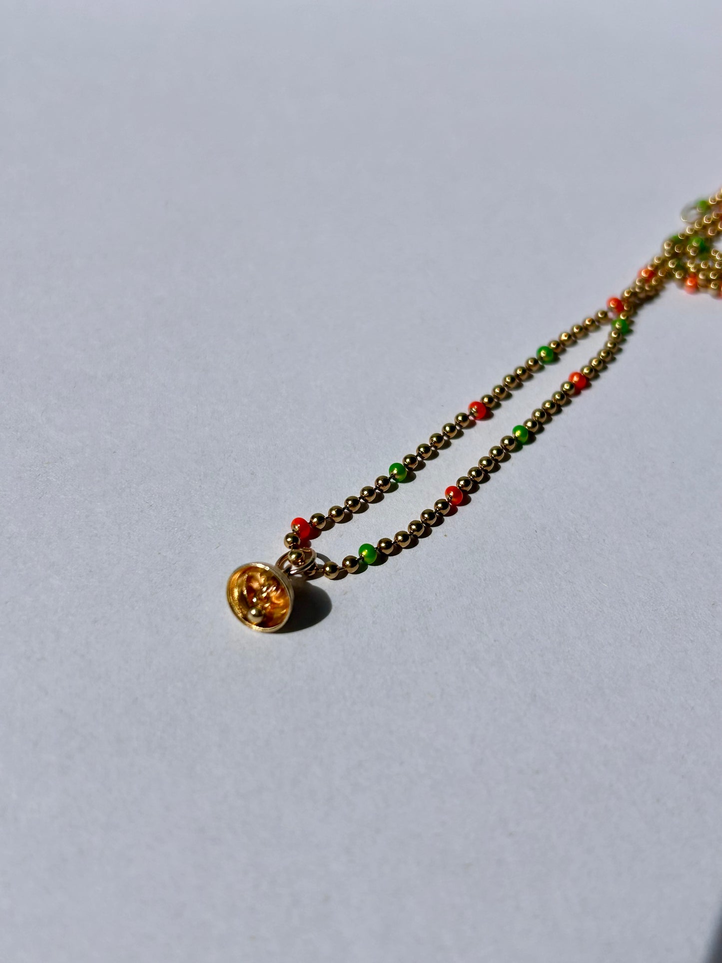 Vintage 14k Bell Charm