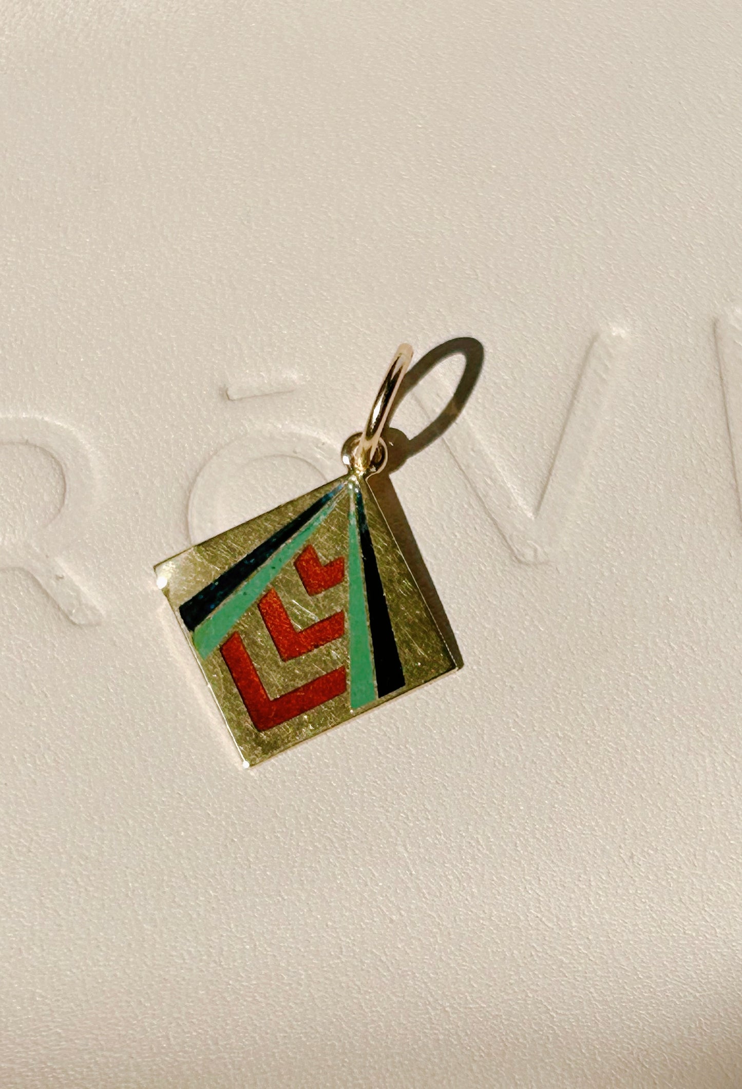 Art Deco 14k Cufflink Conversion Charms