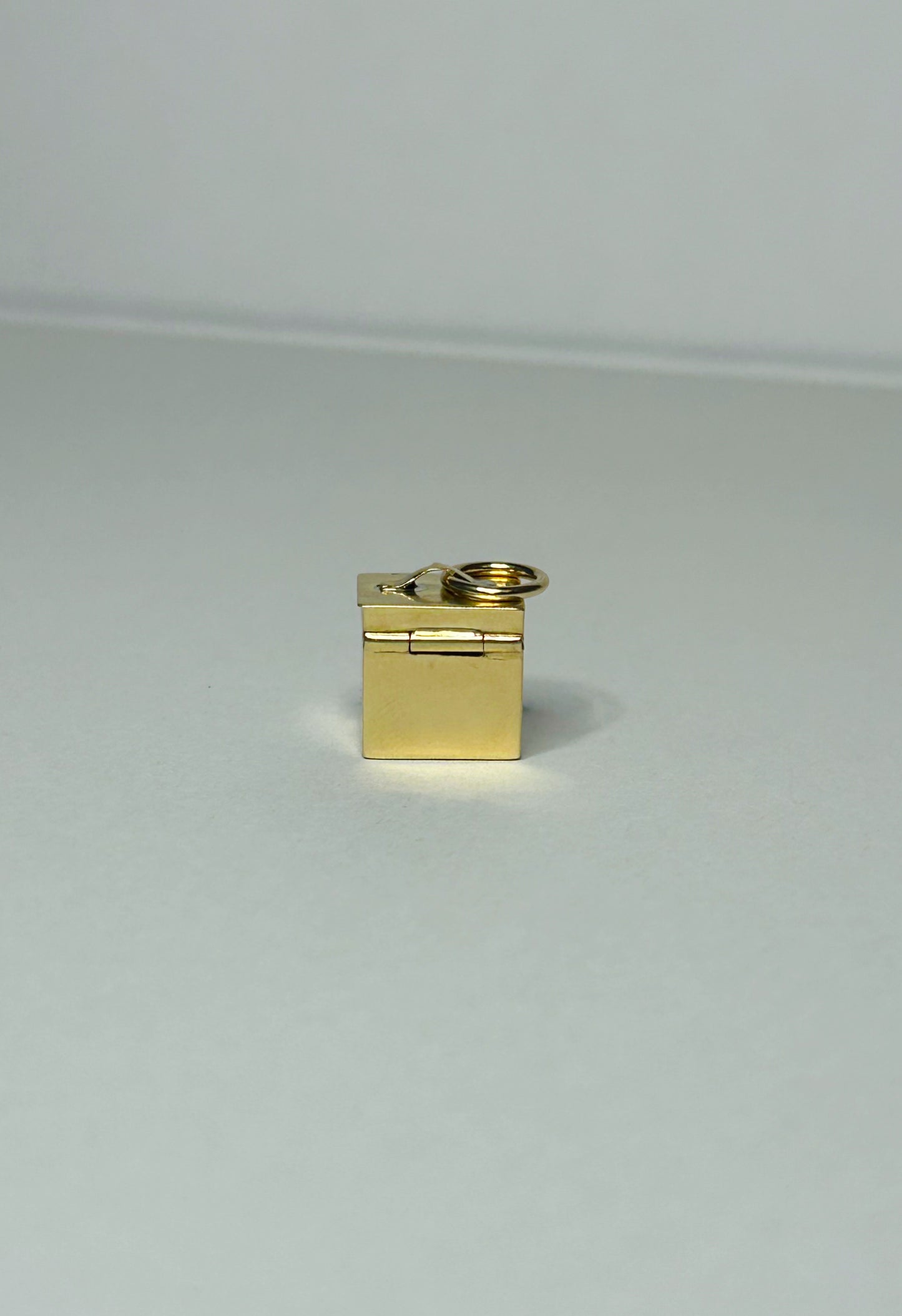 Vintage 14k First Aid Box Pendant