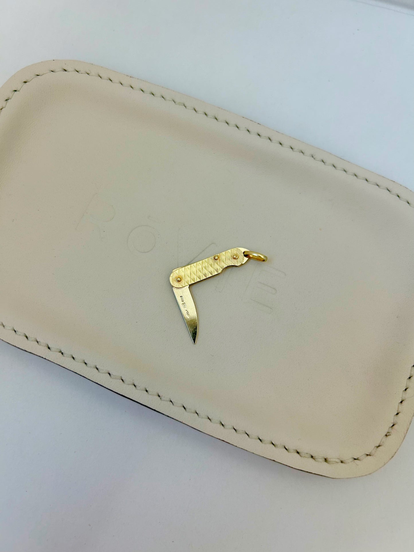 14k Solid Gold Pocket Knife