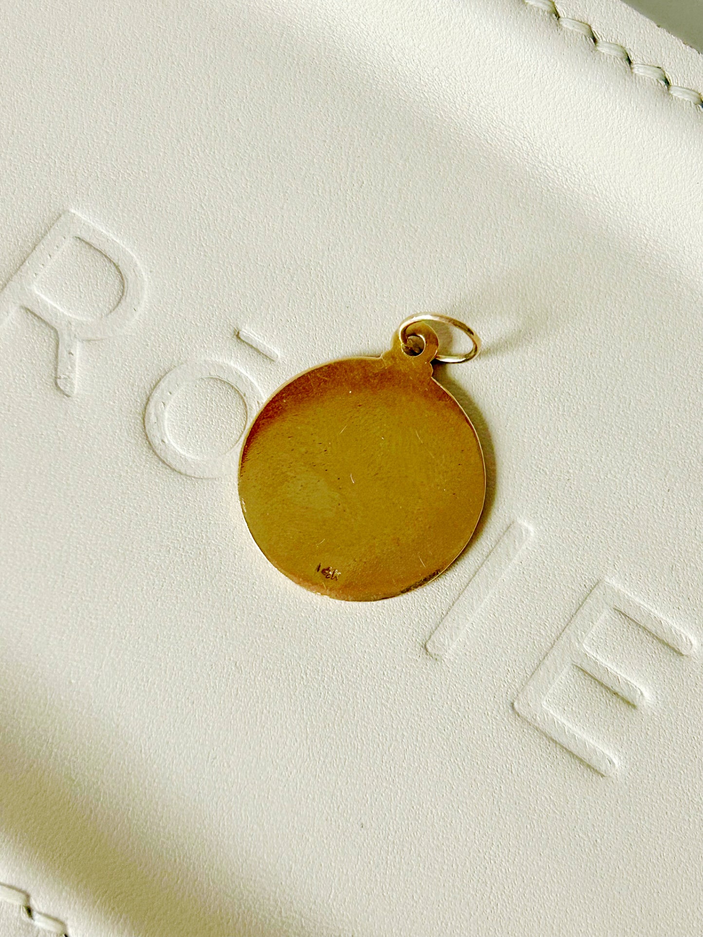 Vintage 14k LA Dodgers Pendant