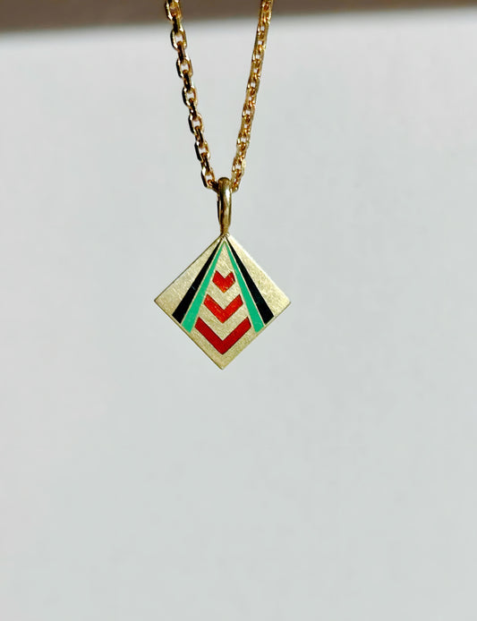 Art Deco 14k Cufflink Conversion Charms