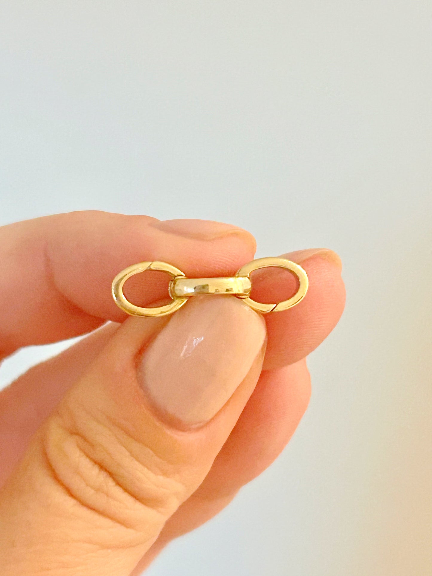 14k Double-Sided Push Clasp