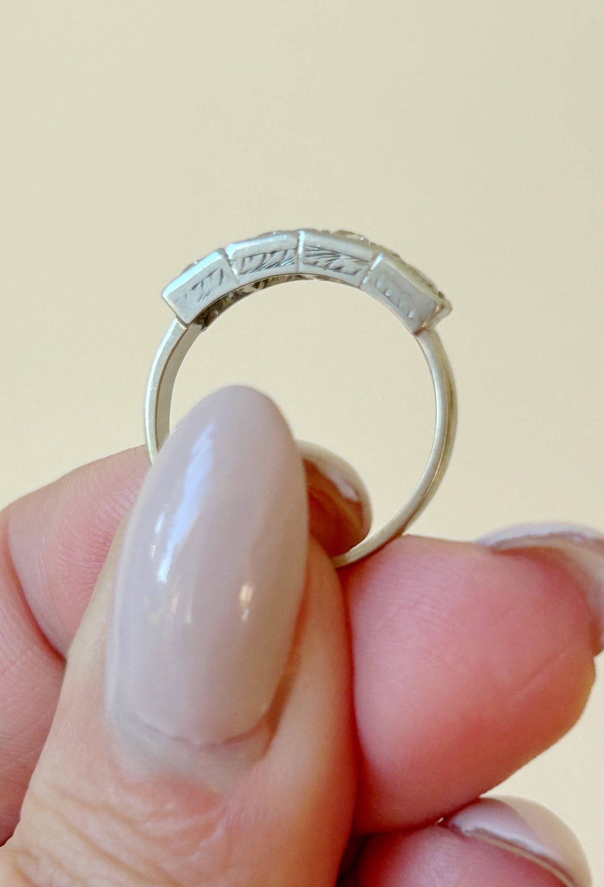 1940's 14k OEC Diamond Ring - Sz 5.25